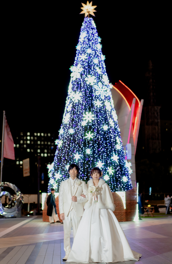 冬ならではのクリスマス撮影?